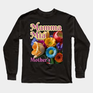 Mothers day, Mama Mia - Happy Mother's Day Long Sleeve T-Shirt